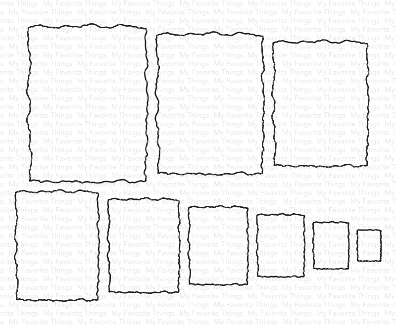 Watercolor Rectangle STAX Die-namics