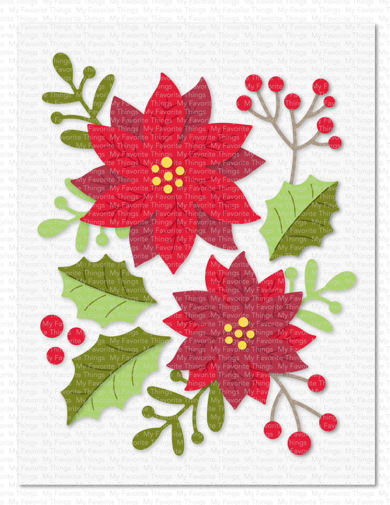 Winter Poinsettias Die-namics