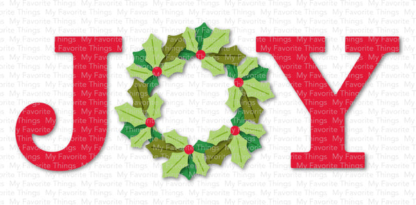 Free with $60 Mini Holly Wreath Die-namics