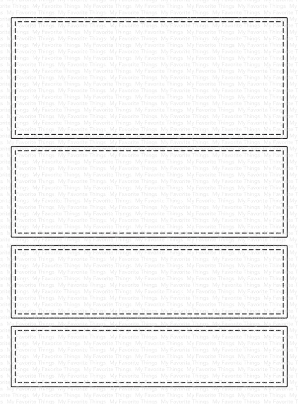 Horizontal Stitched Strips Die-namics