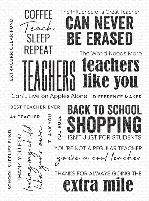 Teach, Sleep, Repeat