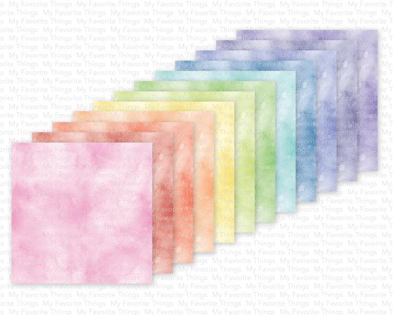 My Favorite Things Paper Pack, Watercolor Wash Brights (Retiring)