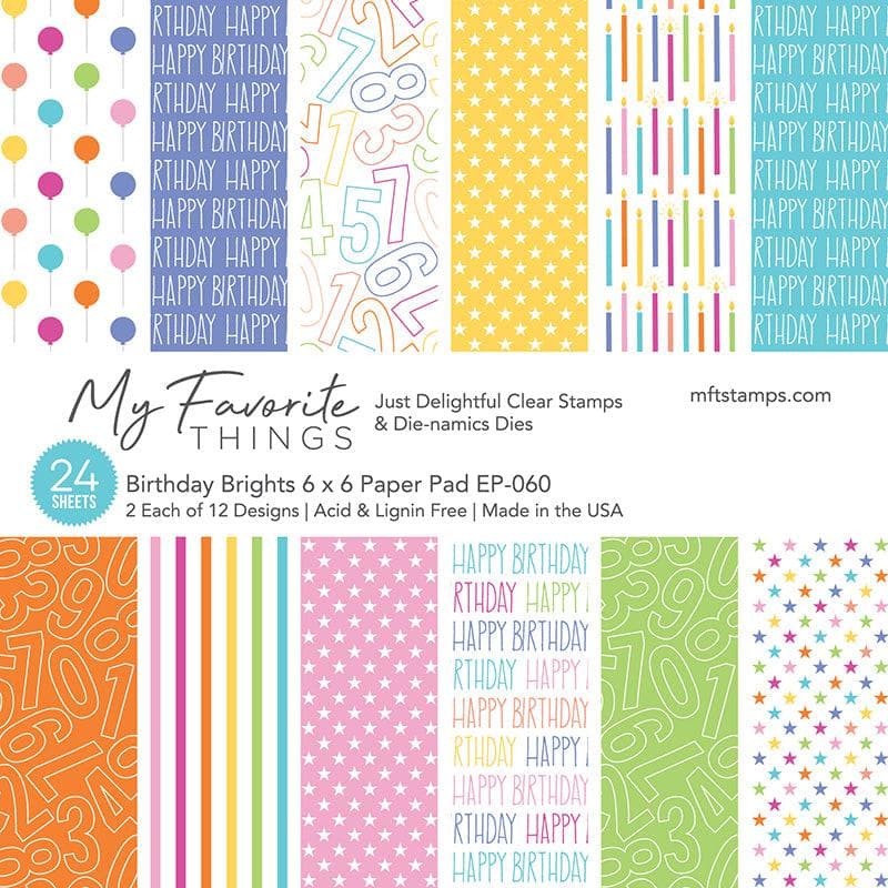 Birthday Brights Paper Pad