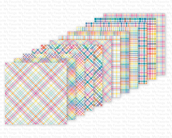 MSTN Rainbow Plaid Paper Pad