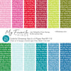 Colorful Christmas Text Paper Pad