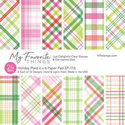 Holiday Plaid Paper Pad