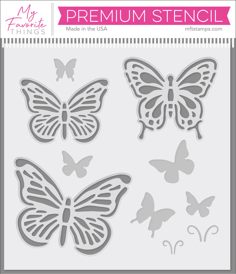 Flutterbys Stencil Set