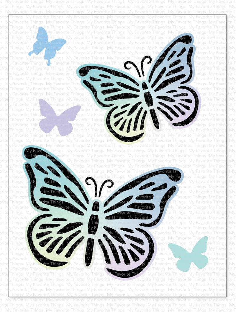 Flutterbys Stencil Set