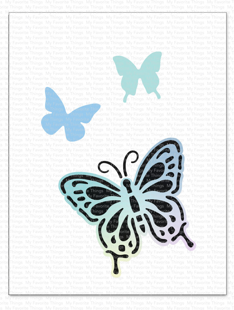 Flutterbys Stencil Set