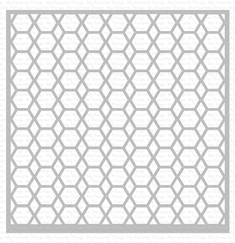 Geometric Mosaic Stencil