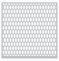 Happy Hexagons Stencil