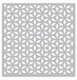 Tiled Stars Stencil