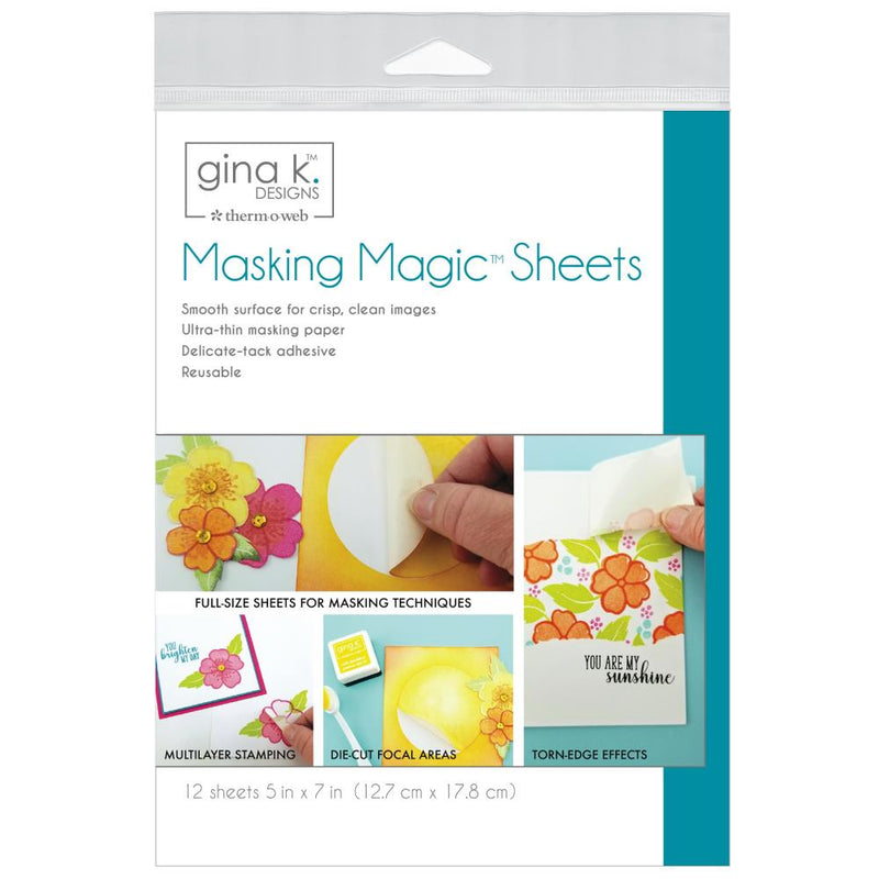 Gina K Designs Masking Magic Sheets