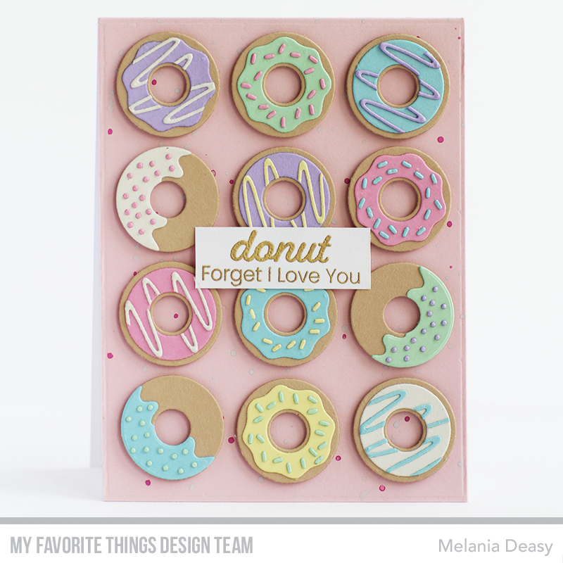 Time to Make the Donuts Die-namics – MFT Stamps