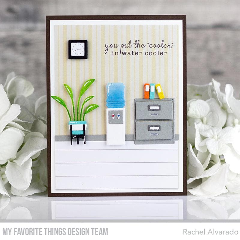 Around the Water Cooler Die-namics – MFT Stamps