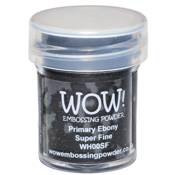 Primary Ebony WOW Embossing Powder Super Fine