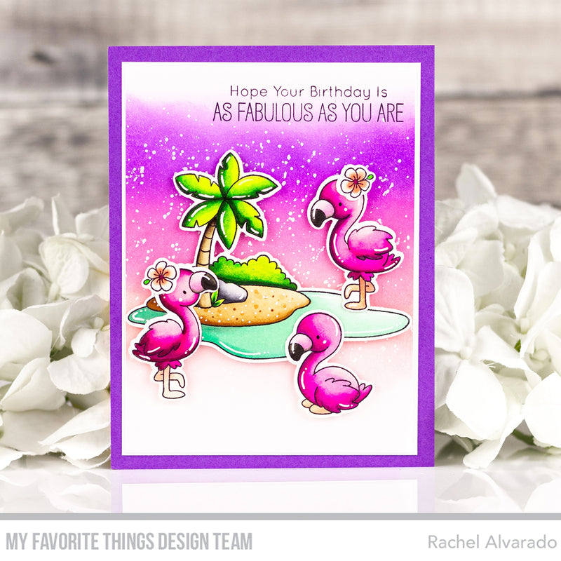 JB Fabulous Flamingos Die-namics