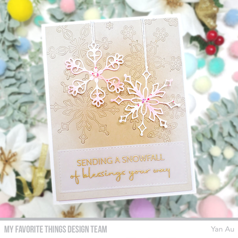 Colossal Snowflake {stamp & die duo}