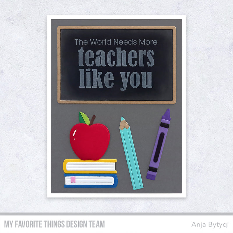 Dry Erase” Whiteboard Die-namics – MFT Stamps