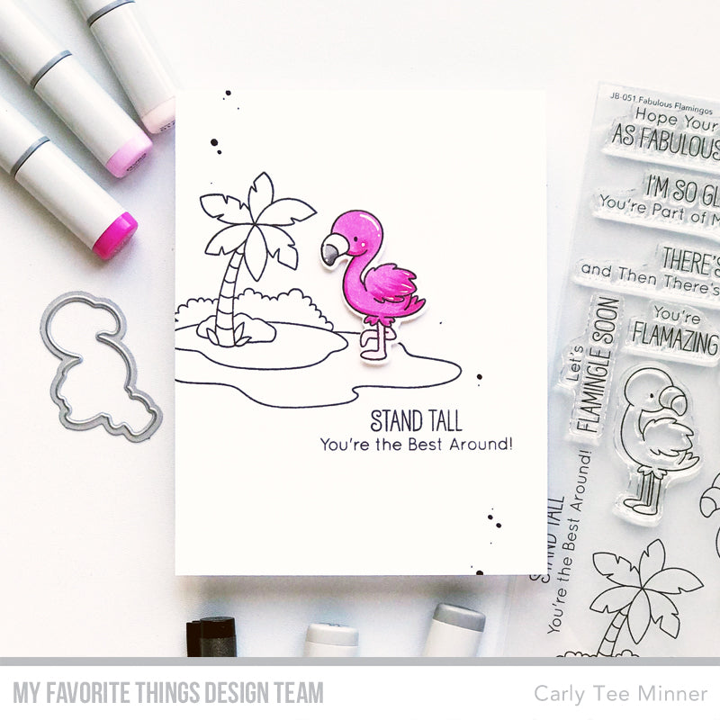 JB Fabulous Flamingos Die-namics