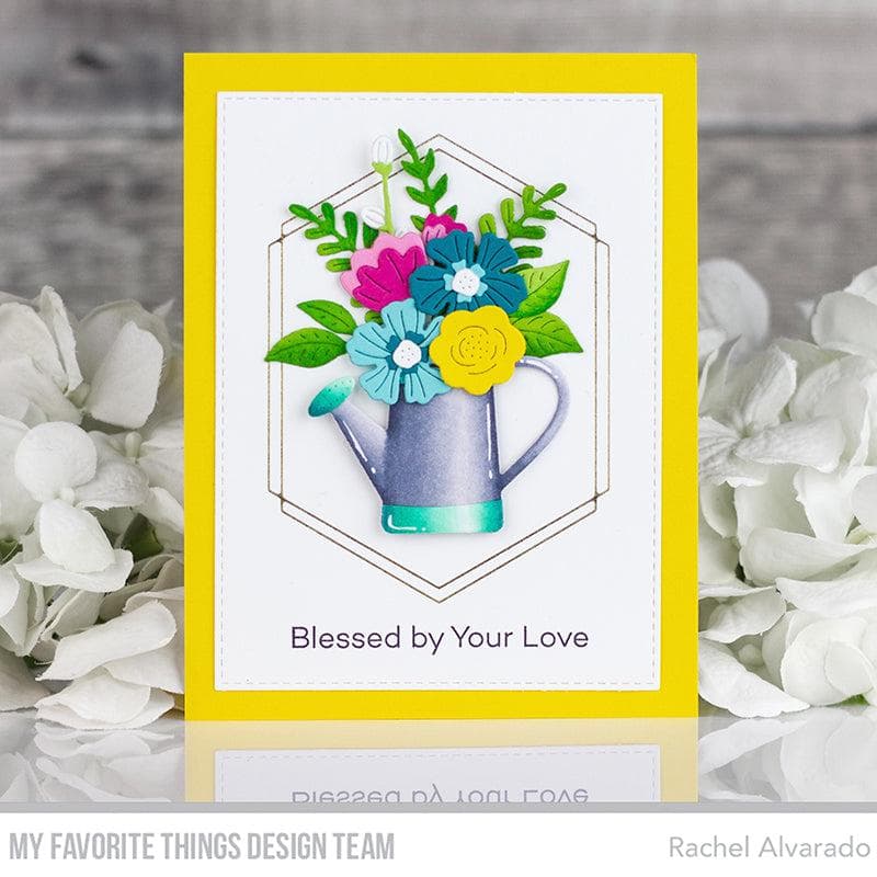 Flower Foundations Die-namics – MFT Stamps