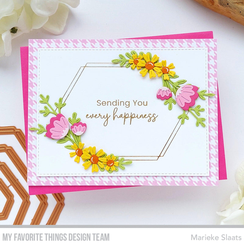 Springing for Houndstooth Paper Pad
