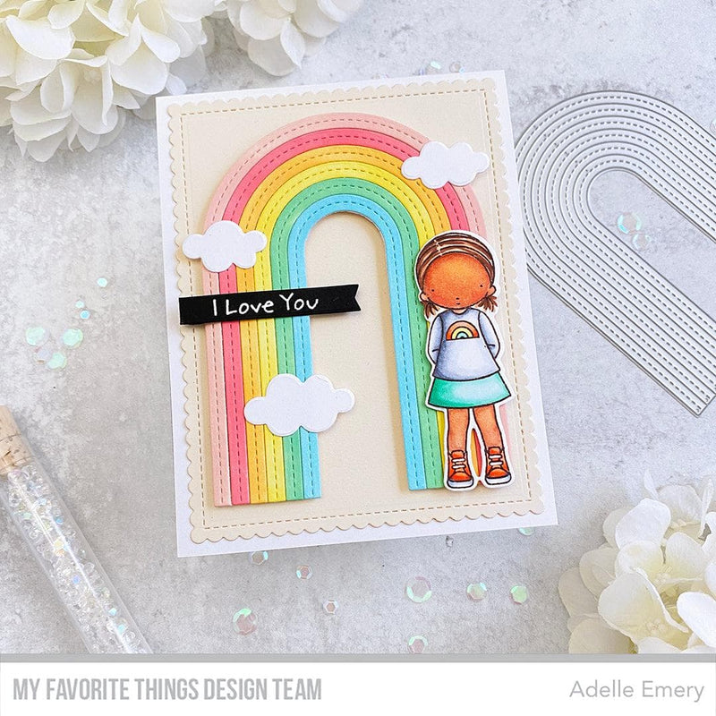 Stitched Tall Rainbow Die-namics