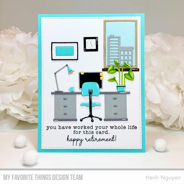 The View from My Office Die-namics – MFT Stamps
