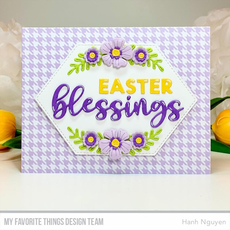Springing for Houndstooth Paper Pad