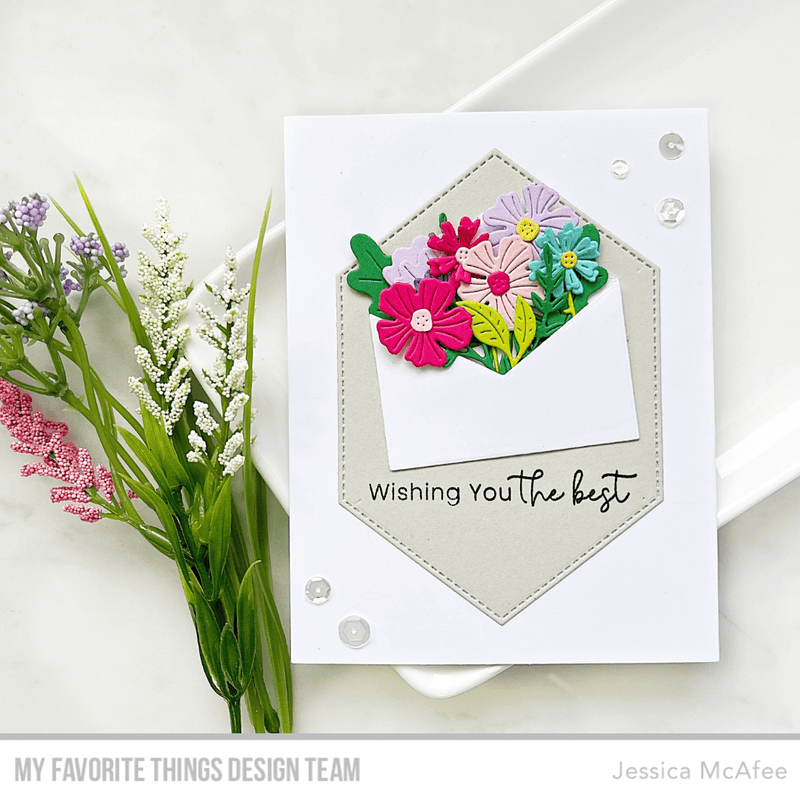 Flower Foundations Die-namics – MFT Stamps