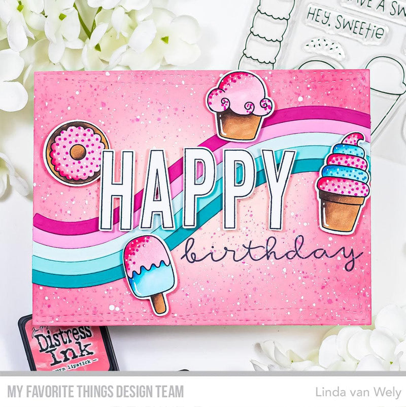 My Favorite Things Happy Happy Birthday Clear Stamps Cs703