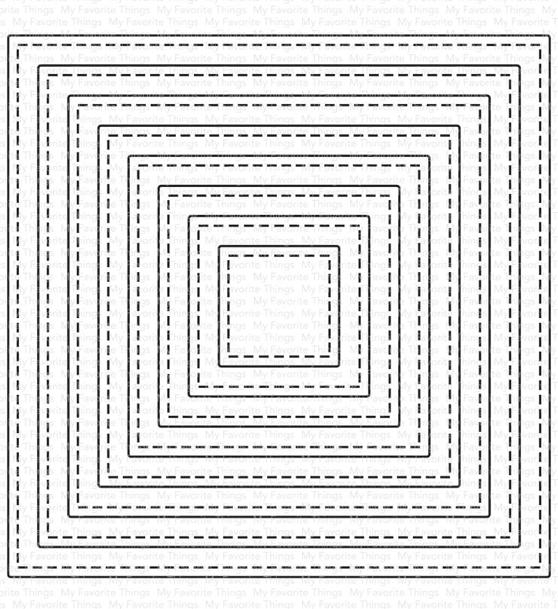 Stitched Square STAX Die-namics