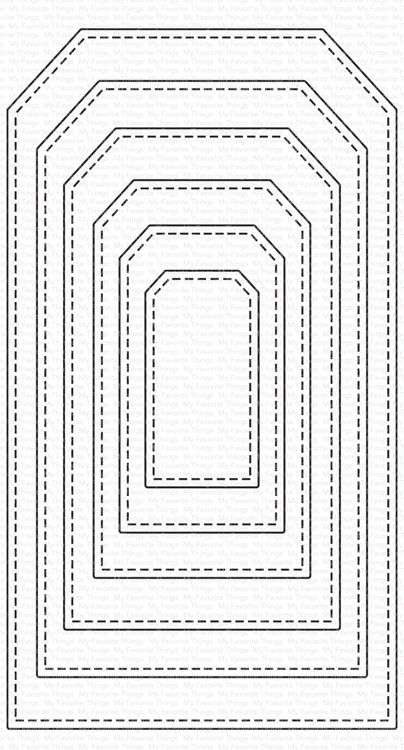 Stitched Traditional Tag STAX Die-namics