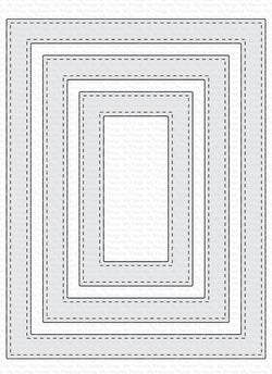 Stitched Rectangle Frames Die-namics