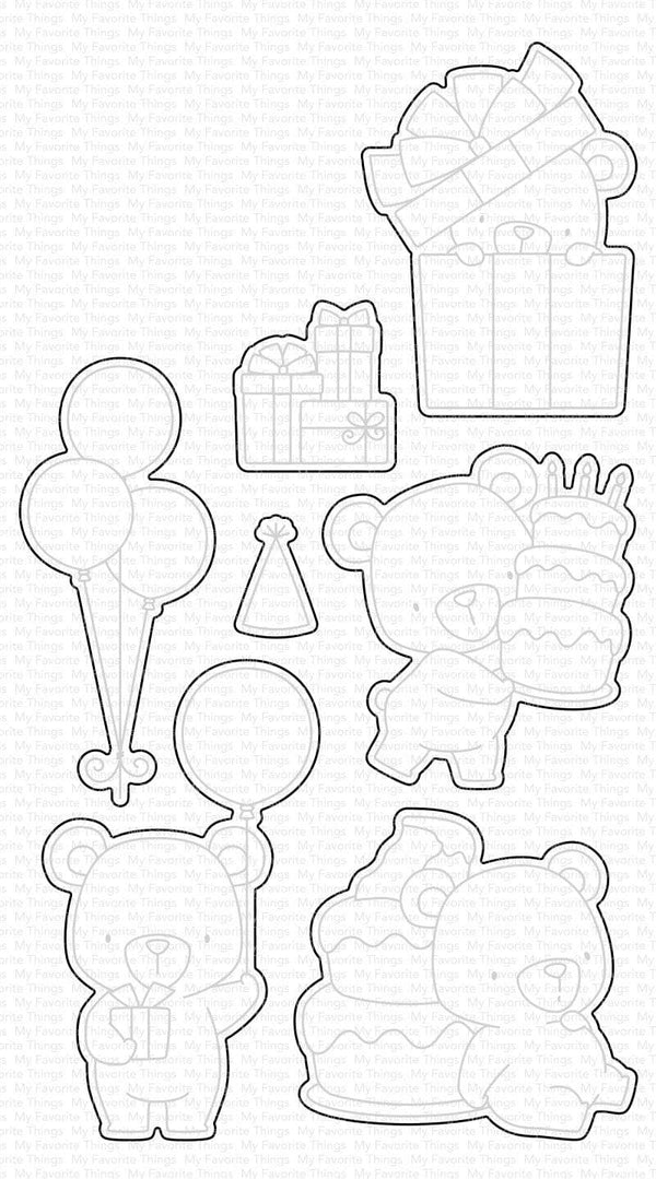 BB Beary Special Birthday Die-namics