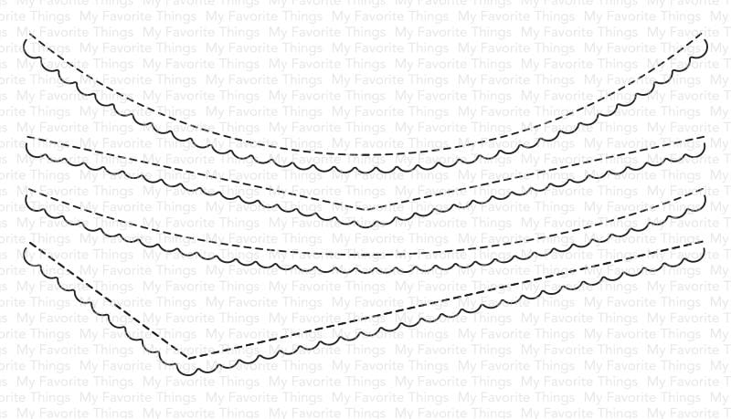 Stitched Scallop Basic Edges Die-namics