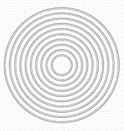 A2 Stitched Circle STAX Die-namics