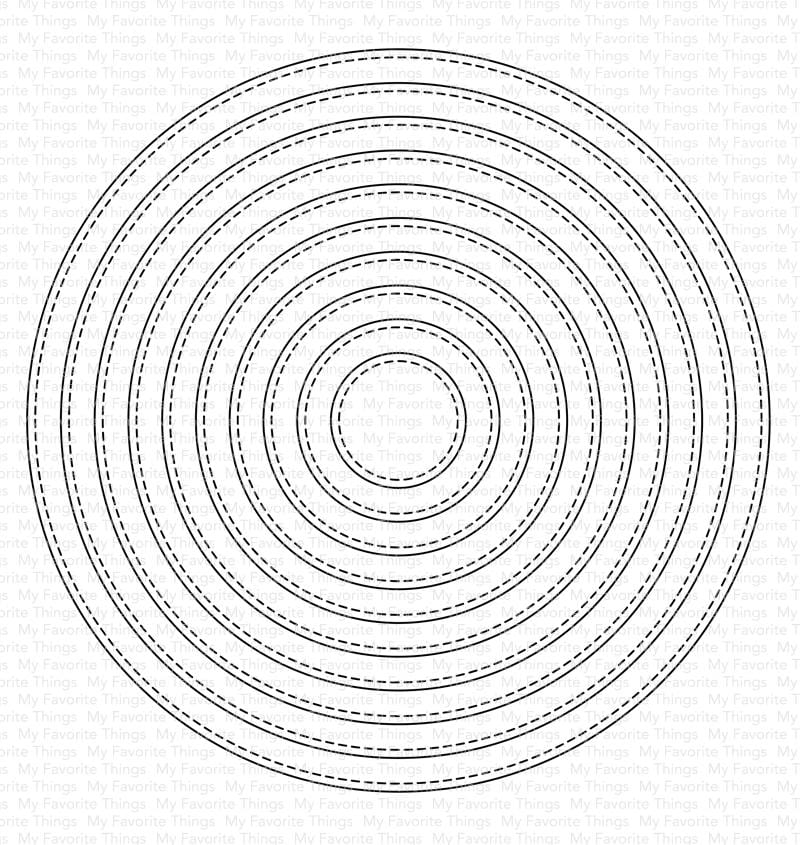 A2 Stitched Circle STAX Die-namics