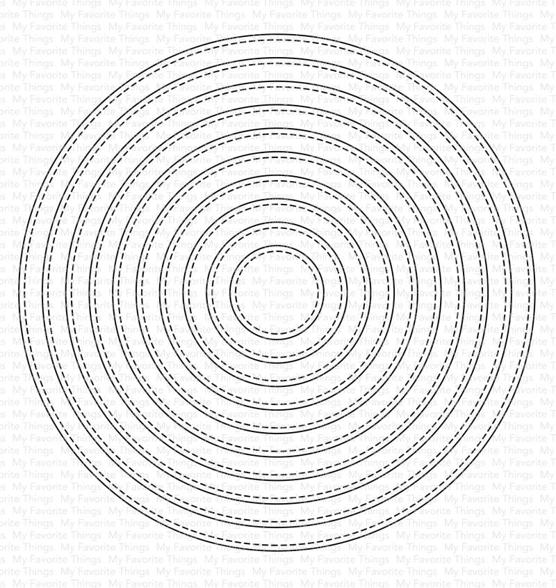 A2 Stitched Circle STAX Die-namics