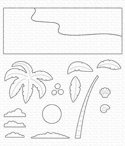 Beach Scene Builder Die-namics