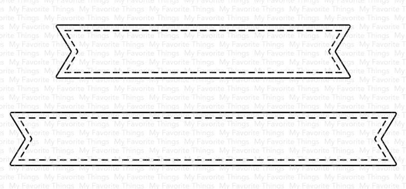 Essential Stitched Sentiment Strips Die-namics