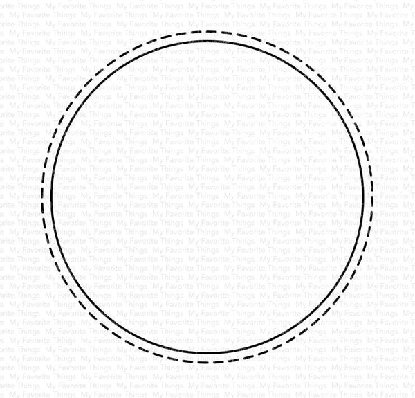 Stitched Circle Shaker Window Die-namics