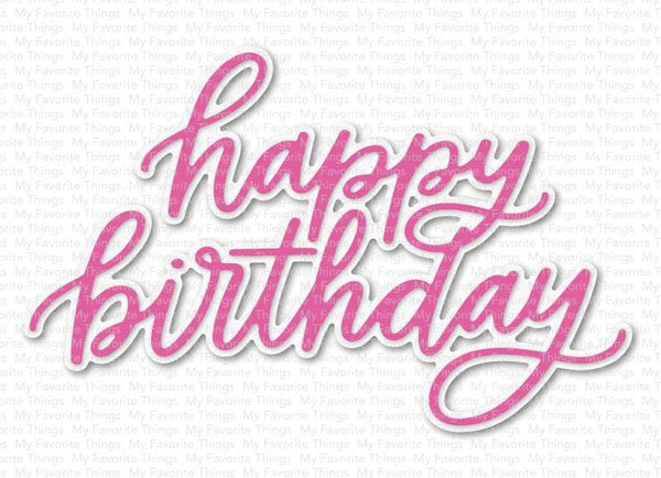 Happy Birthday Die-namics