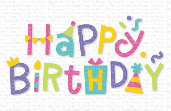 Happy Birthday Party Die-namics