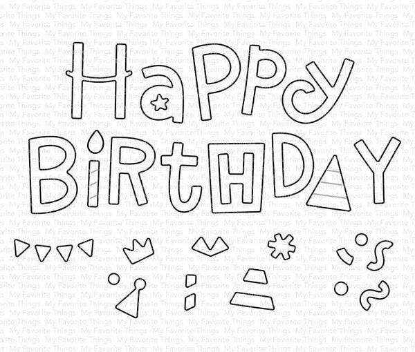 Happy Birthday Party Die-namics