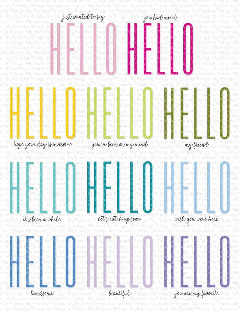 How to Say Hello