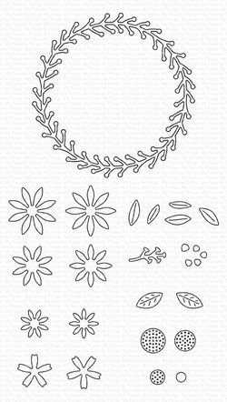 Sunflower Wreath Die-namics