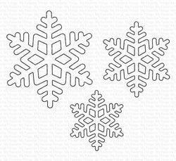 Stackable Snowflakes Die-namics