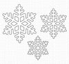 Stackable Snowflakes Die-namics