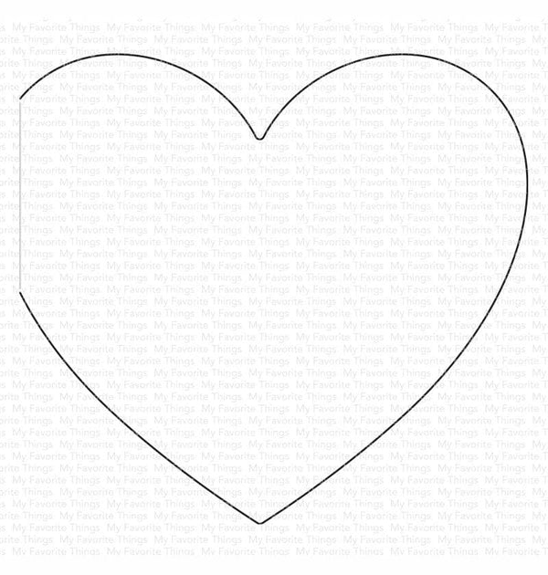 Hinged Heart Window Die-namics